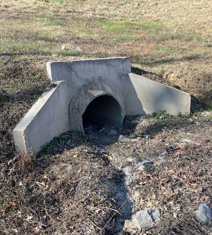 Stormwater crew addressing inlet sediment in Maryland